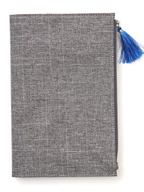 New Gartner Studios Fabric Zippered Journal 6" x 8" 120 Sheets Paper Notebook Di